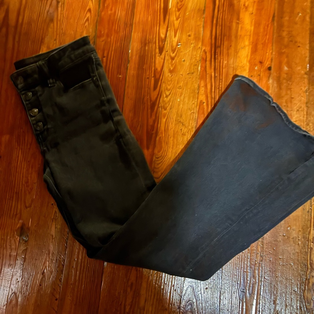 American Eagle Outfitters Black festival Flare Jeans